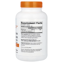 Doctor's Best, High Absorption Magnesium, hochabsorbierendes Magnesium, 240 Tabletten (100 mg pro Tablette)