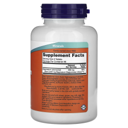 NOW Foods, Magnesium Glycinate, Magnesiumglycinat, 180 Tabletten (100 mg pro Tablette)
