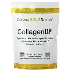 California Gold Nutrition, CollagenUP®, Hydrolyzed Marine Collagen Peptides with Hyaluronic Acid and Vitamin C