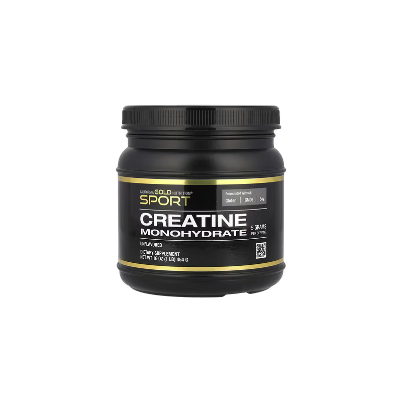 California Gold Nutrition, Sport, Kreatinmonohydrat, geschmacksneutral, 454 g