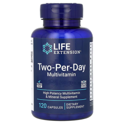 Life Extension, Two-Per-Day Multivitamin, Zwei-pro-Tag Multivitamin, 120 Kapseln